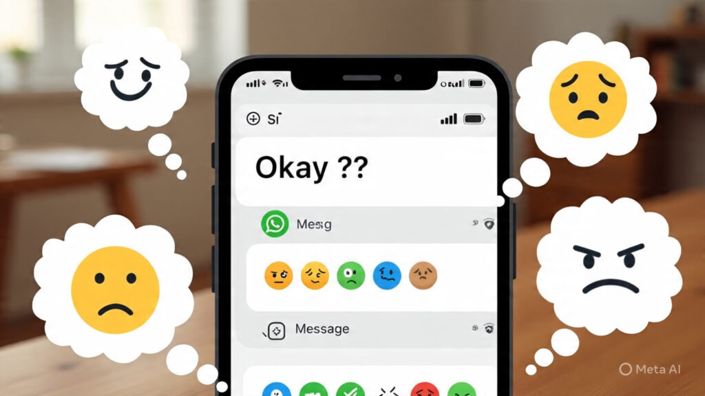 how WhatsApp causes misunderstandings in relationships