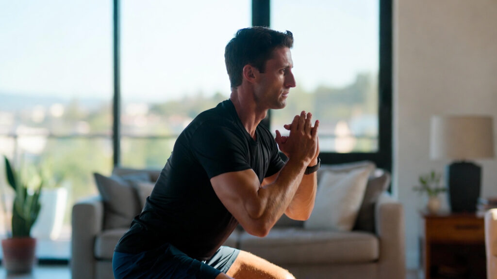 How to lose belly fat for men at home